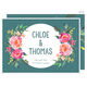 Rose Swags Wedding Announcements Image 3 of 4